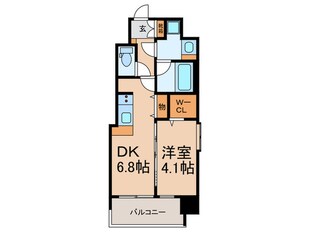 スプランディッド天王寺Ⅲの物件間取画像